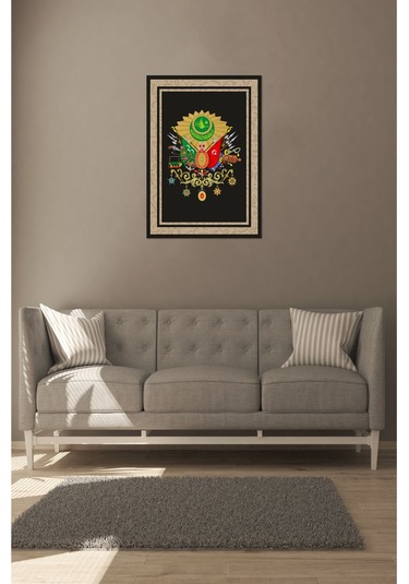 Notpa Osmanlı Tuğrası Dekoratif Tablo 21x30 30 Cm 8692016028288