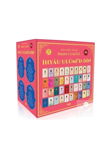 İhyau Ulumiddin İmam Gazali 40 Kitaplık Set / İmam Gazali