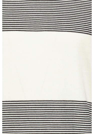 Finesuits Erkek Desenli Yünlü Kazak 2422201023.dsoyr Siyah