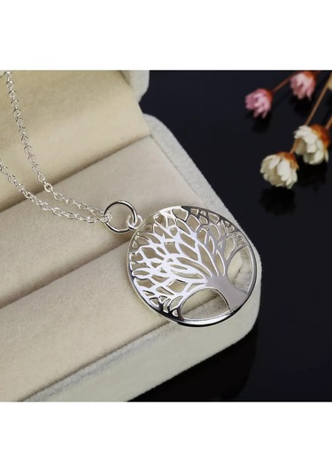 925ayar Gümüş Hayat Ağacı Kolye