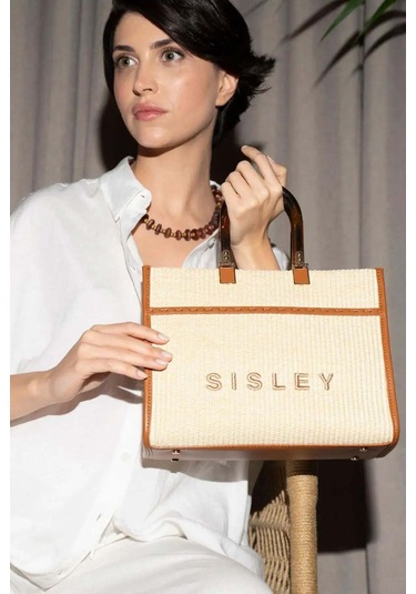 Sisley Kadın El Çantası - Bej Bej