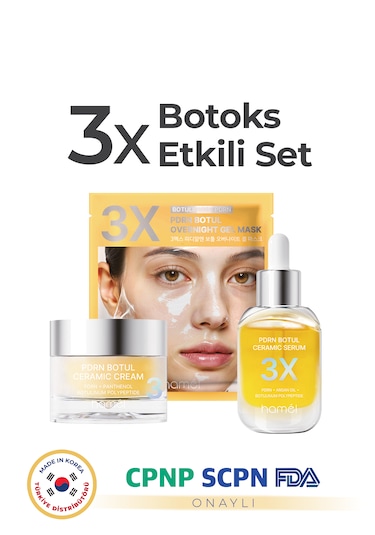 3x Pdrn Dolgunlaştırıcı Etkili   Cilt Onarım Seti