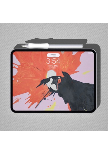 Apple Pencil 1-2 Nesil Pro Usb-c Uyumlu Soft Yumuşak Silikon Kalem Tutucu Zarif Ve Rahat Kullanım Beyaz