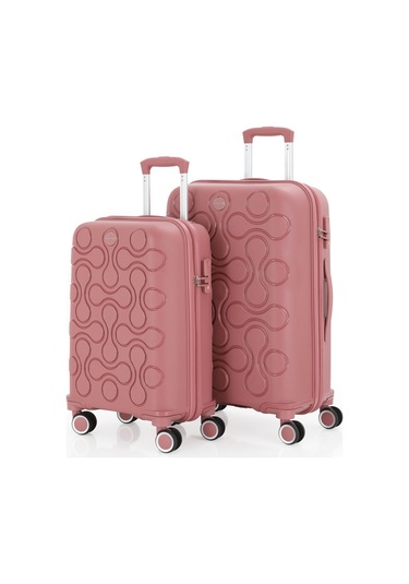 Mçs Polipropilen 2li Valiz Seti Orta & Kabin V376 S23sy1000049-set 00418 Koyu Pudra