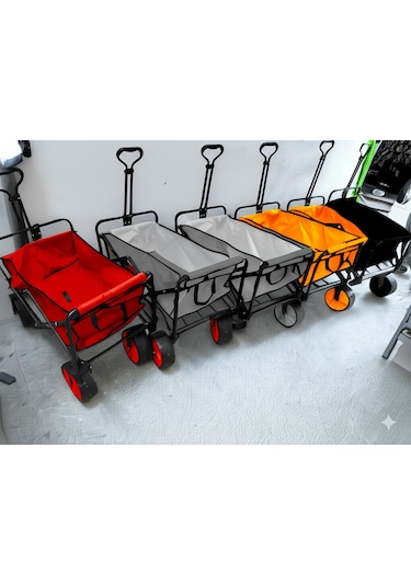 Brc Home Katlanabilir Vagon Taşıma Aracı - Mavi