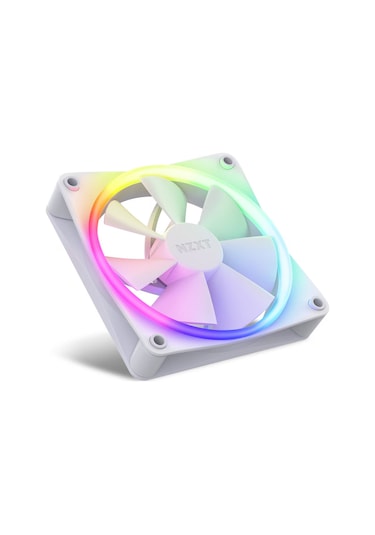 Nzxt F120 Rgb Beyaz 120 Mm Fan 3'lü Set Rf-r12tf-w1