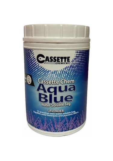 Karavan Tekne Tuvalet Kimyasalı -Aqua Blue Water Soluble Bag