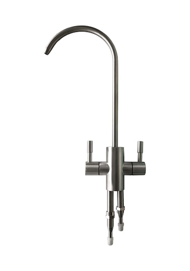 Çift yollu SUS304 İnox Paslanmaz çelik su arıtma musluğu