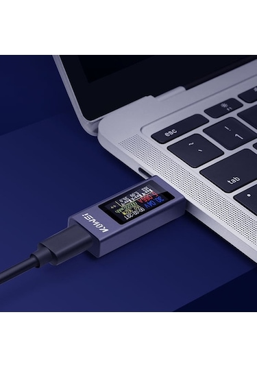 Diğer Voltmetre Type-c Test Telefonu Şarj Pd Ölçer Güç Gövde Doğru Cihazı Cep Alüminyum Alaşımlı Akım Cv