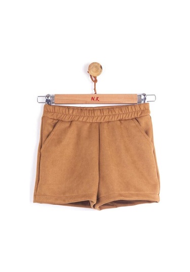 Kız Şort 4-8 Yaş 0053518 Ksrt02002 Camel Çok Renkli