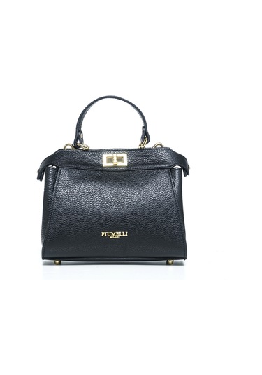 Çapraz Çanta Kadın Sharon S Piumelli Milano Bag D28 Black Siyah