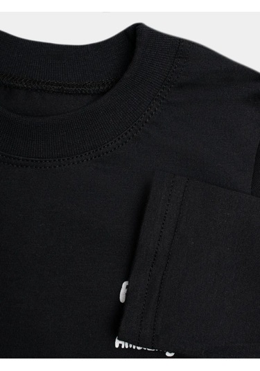 Mami-kids Yenidoğan Erkek Çocuklar İçin Uzun Kollu Body Çocuklar İç 395855199 Siyah