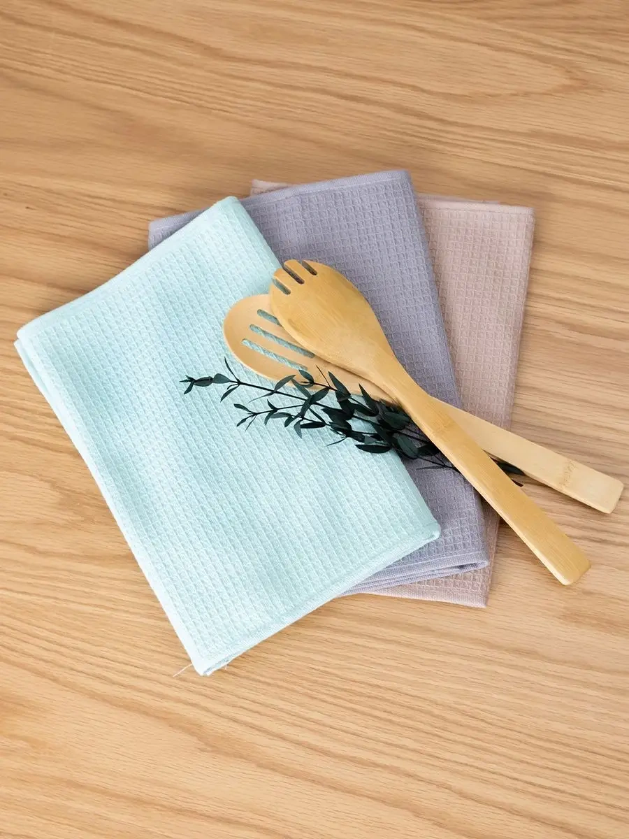 Vasilisa Mutfak Havlusu Desenli - Havlu 30x60 Cm 3'lü Set 162542979 Naneli