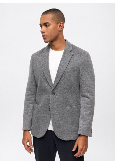 Back And Bond Slim Fit Antrasit Erkek Düz Ceket B33w50013 Antrasit