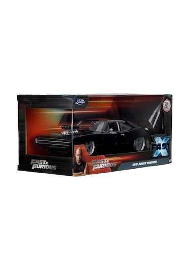 Jada 1:24 Fast & Furious Dom's 1970 Dodge Charger F10 Çok Renkli