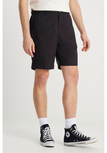 Wrangler Beli Lastikli Chino Şo Siyah Erkek Şort Siyah