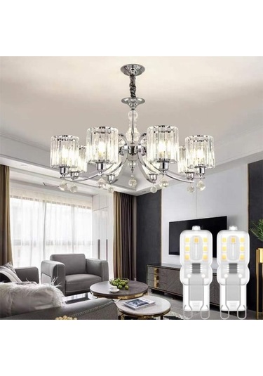 G9 Led-lampa, 220v Naturvit 5500k 3w 8'li Paket - Perfet