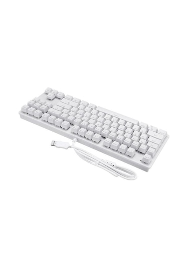 K550 Mavi Switch Kablolu Mekanik Klavye-87 Tuş-hotswap-switch li