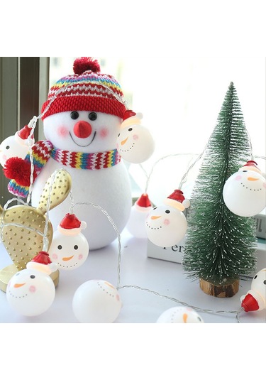 Ximistore9 Kralık Figürlü Led Noel Işık Zinciri, 1.5m 10 Işık, Pilli Kutusu Pil Yok , Ev Bahçe Dekorasyonu, Festivite Atmosferi