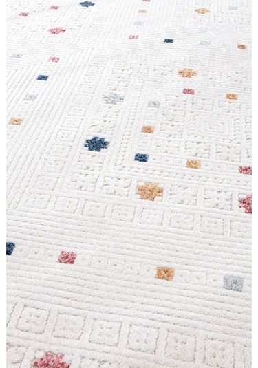 Koza Halı Sand Krem Multi Kolay Temizlenebilir Halı Kilim Oturma Odası Yata Multi