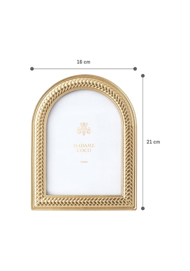 Madame Coco Petit Çerçeve - Gold - Orta Boy 8684427146927
