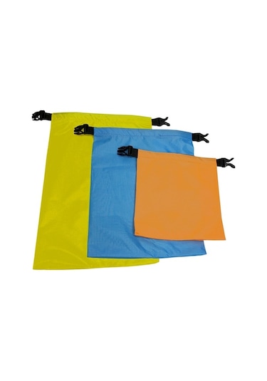 Novahub Su Geçirmez Katlan Bilezikli Çanta - 3 Boyut, Hafif Ve Dayanıklı Mavi - Sarı - Turuncu Mavi - Sarı - Turuncu