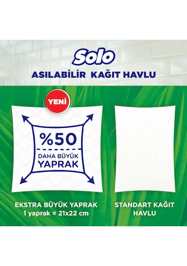 Solo Asılabilir Kağıt Havlu 1=7