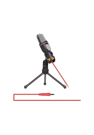 Yifomall "3.5mm Bilgisayar Mikrofonu - Yüksek Kaliteli Ses, Ayarlanabilir Tripod, Video Konferans Ve Kayıt İçin"