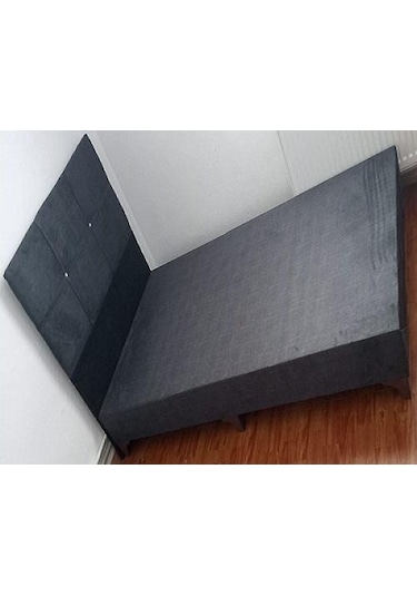 Baza Başlık Tek Kişilik 90x190 Sandıksız Kör Tay Tüyü Kumaş Suntalam El Yapım