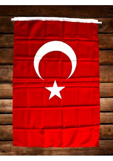 Alpaka Kumaş Türk Bayrağı 1. Kalite 70x105 Cm