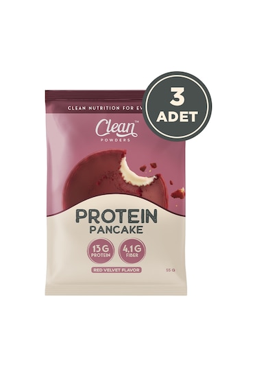 Clean Powders Protein Pancake Red Velvet 3 x 55 G
