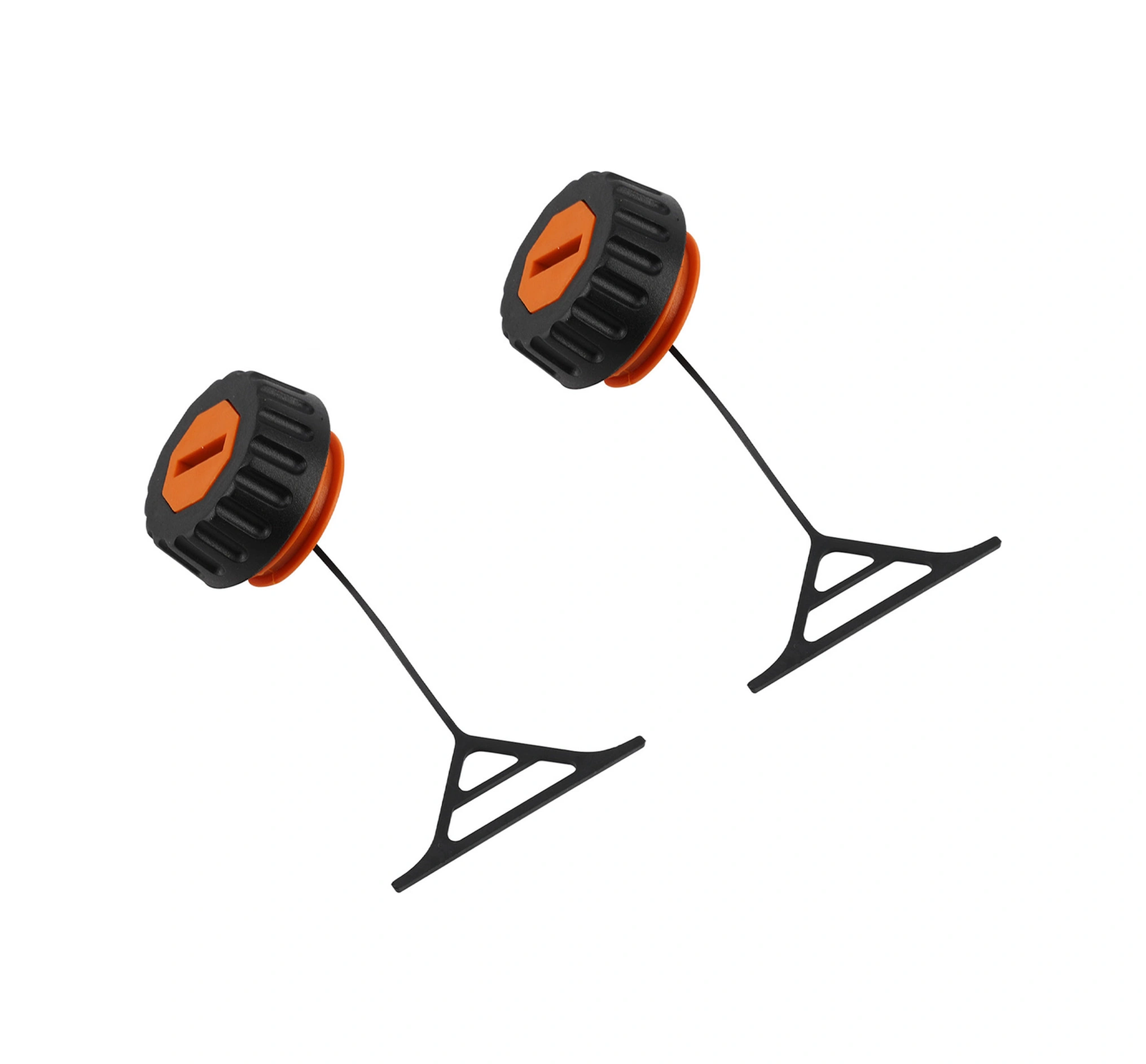 Hangfox 2 Adet Metal Yakıt Ve Yağ Kapakları - Stıhl 020/021/023/024/025/026/028/034/036/038/048 Zincir Testere İçin Yerine Konabilir Parça