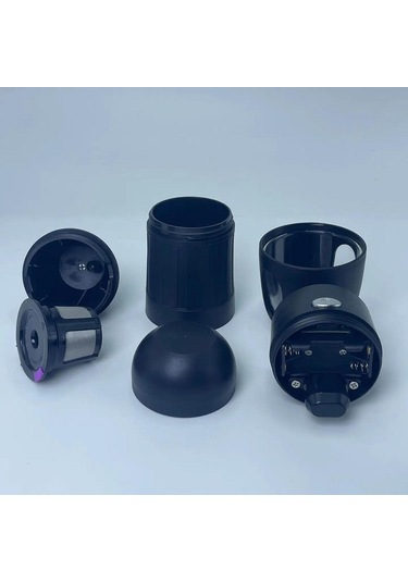 Suntek Karavan Yürüyüşü İçin Siyah Taşınabilir Espresso Siyah