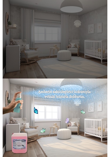 Amber Kokulu Parfüm, 5 Litre Oda Ve Oto Parfümü, Amber Oda Kokusu