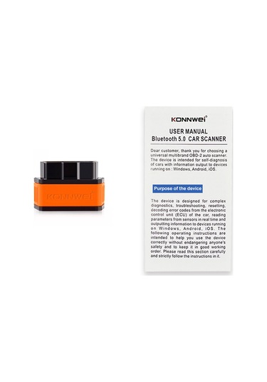 Konnweı Kw903 Bt 4.0 Kablosuz Obd-ıı Araba Otomatik K19907o