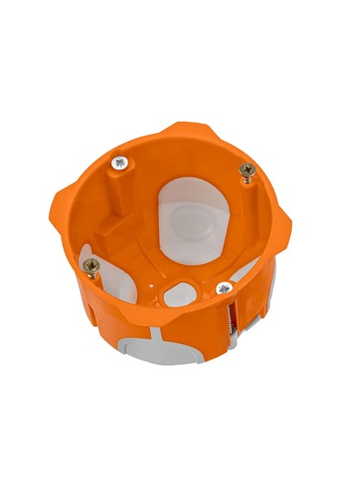 Tdmelectric Elektrik Dağıtım Kutusunun Montaj Kutusundaki 68 Siyah Alçıpan 10 Adet 279374145