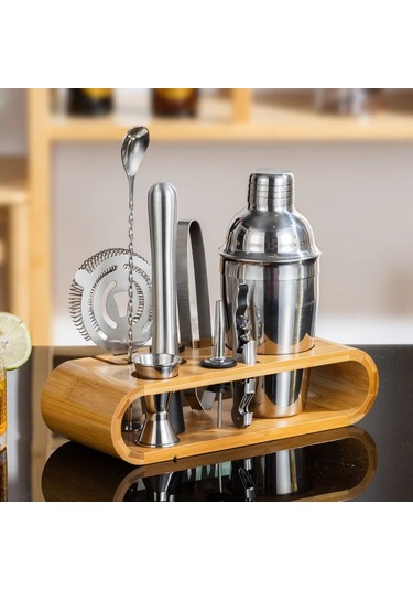 Yüksek Kalite Paslanmaz Çelik Kokteyl Çalkalayıcı Mikser Şarap