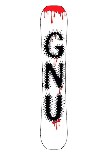 Snowboard Gnu Money Siyah
