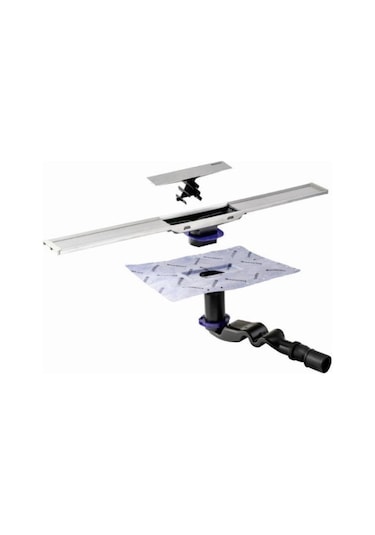 Geberit Cleanlıne20 Duş Kanalı Seti 30-60 Cm Paslanmaz Çelik 154.