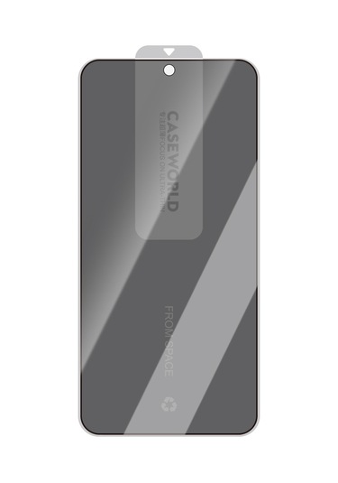 Galaxy S25 Uyumlu Caseworld Hd Serisi 0.25mm Privacy Hayalet Temperli Cam Ekran Koruyucu