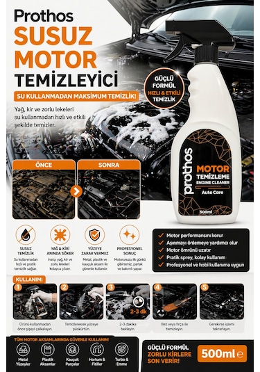 Prothos Motor Temizleme 500 Ml.