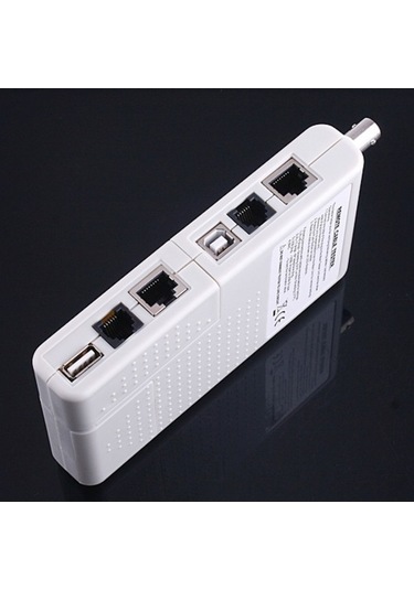 Didadodo 4'lü Kablolu Test Cihazı: Rj45, Rj11, Usb, Bnc, Hızlı Ağ Test Cihazı