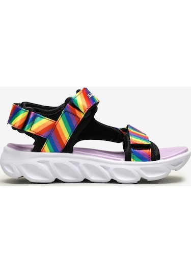 Skechers Hypno - Splash - Rainbow Lights Büyük Kız Çocuk Siyah Işıklı Sandalet 20218L Bkmt Çok Renkli Skechers Hypno - Splash - Rainbow Lights Büyük Kız Çocuk Siyah Işıklı Sandalet 20218L Bkmt Çok Renkli