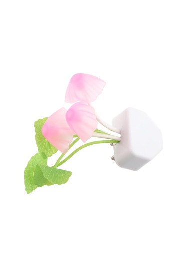 Mantar Gece Lambası Sevimli Işık Kontrollü Gece Lambası Yatak Odası Çocuk Odası İçin Diğer