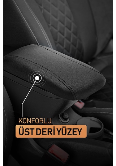 Opel Meriva Kol Dayama - Deri Kolçak