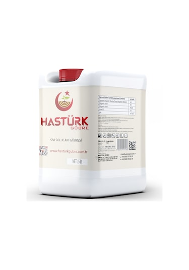 Hastürk Gübre Sıvı Solucan Gübresi 5 L.