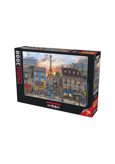 Anatolian 3000 Parça Paris Sokakları Puzzle