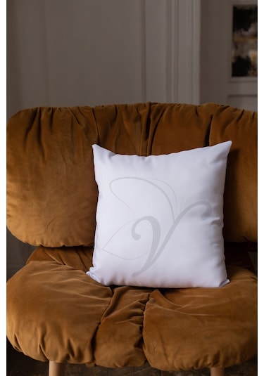 2 Adet Premium Kare Kırlent İç Yastık 1.kalite Elyaf Dolgulu Oyuncu Koltuk Yastığı, 43x43