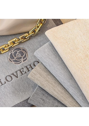 Vkemall Yaz- Kış Tüm Mevsimler Uygulanabilir Kaymazlı Koltuk Örtüsü Yeni Stüdyo Lüks Kaliteli Gri Koltuk Battaniyesi Koyu Gri