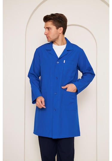 Alpaka Kumaş Hastane Bay Sax Mavi